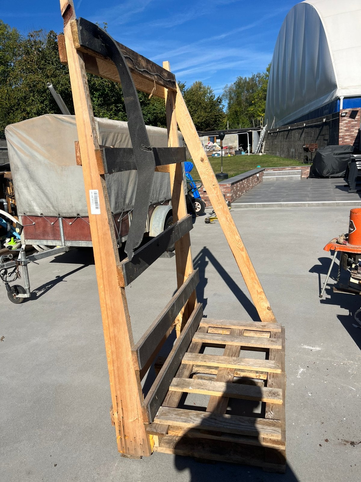 Chevalets en bois, Bricolage & Construction, Enlèvement, Comme neuf