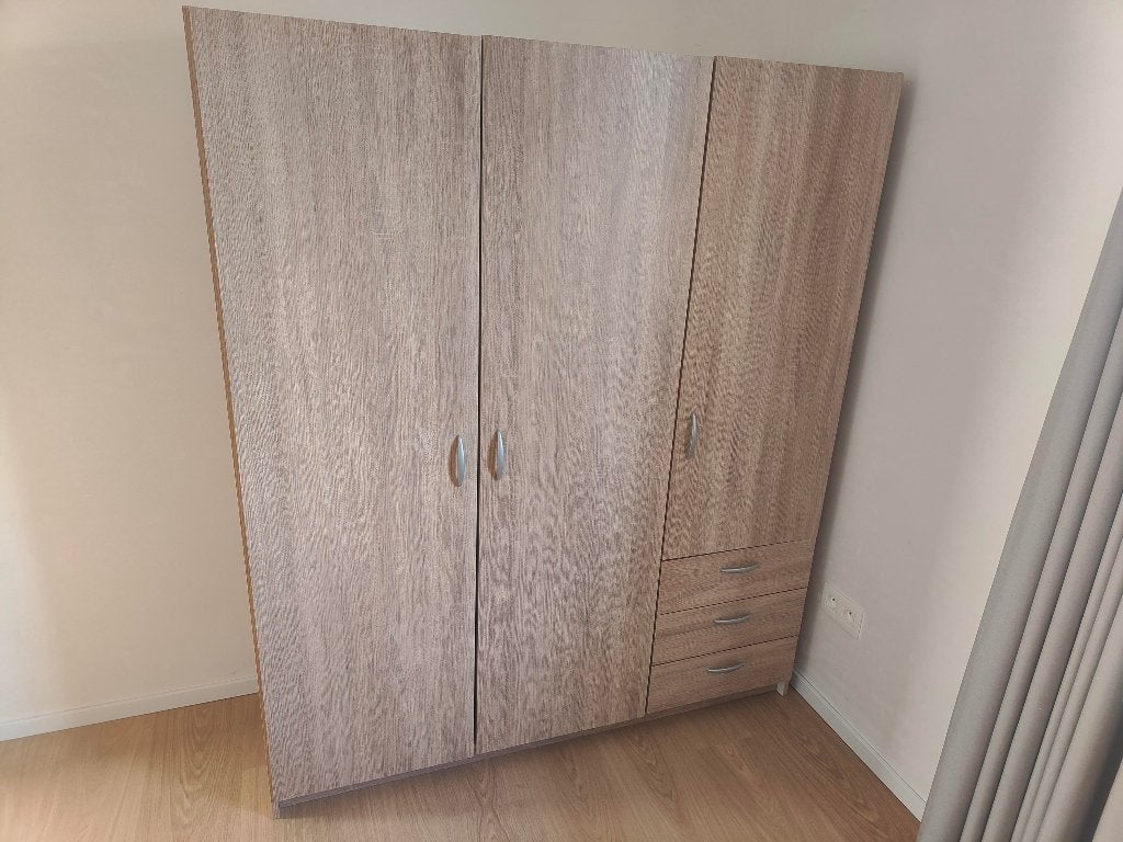 Kleerkast Leen Bakker – 145  172  50 cm, Ophalen, Gebruikt, 100 tot 150 cm, Met lade(s)