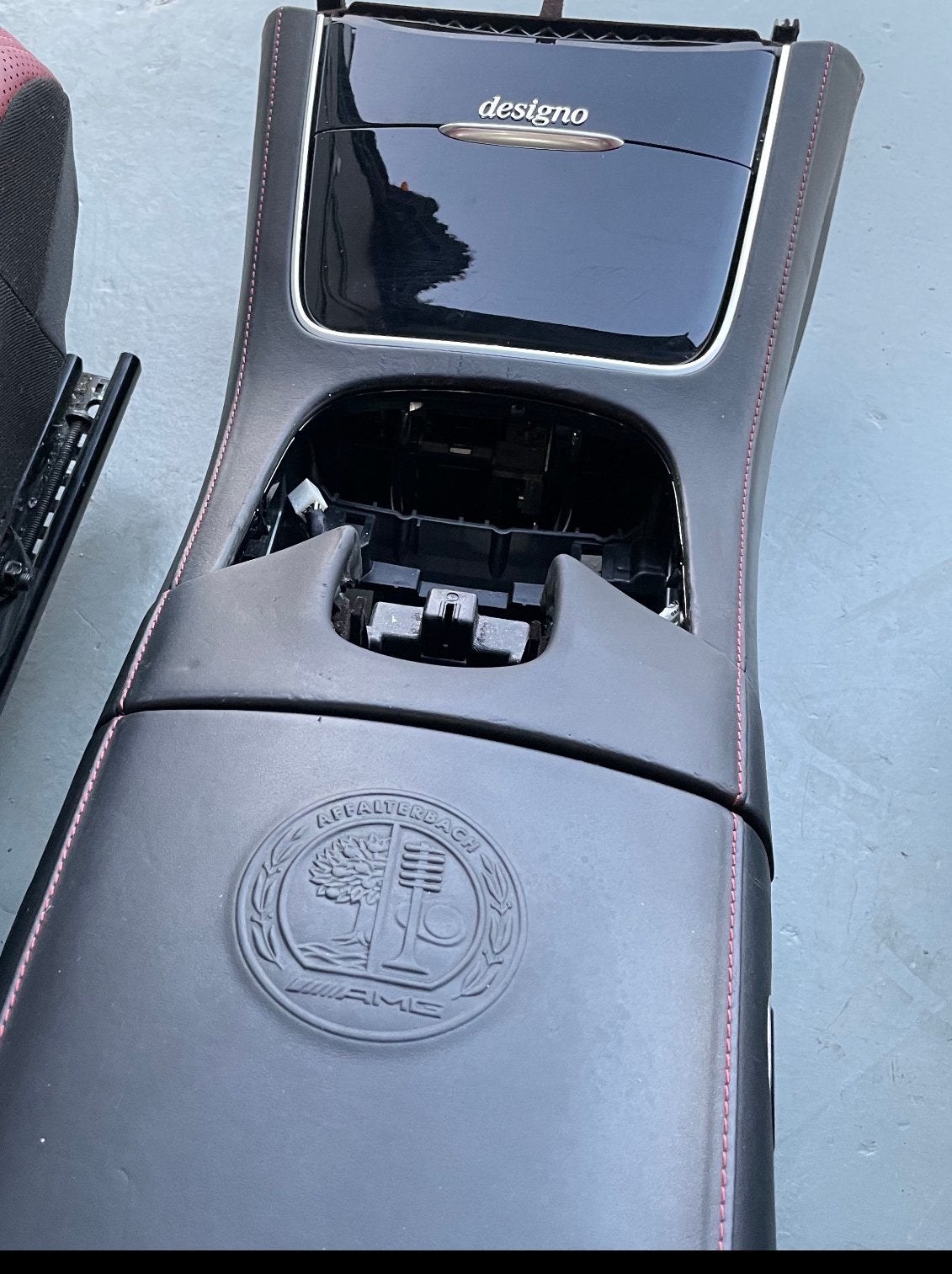 S63 w222 s klasse armleuning armsteun console designo, Enlèvement ou Envoi