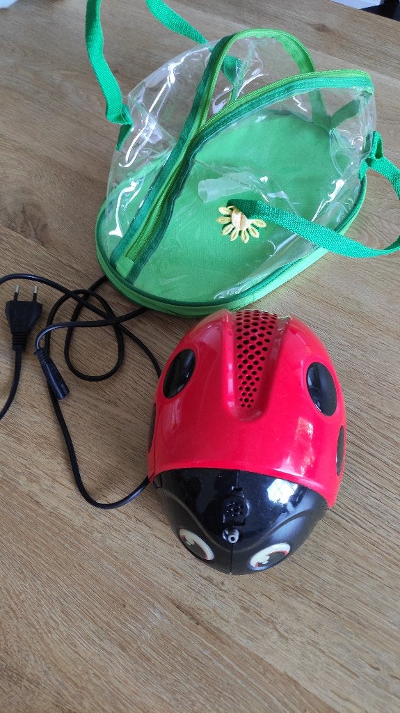 Aerosol toestel in lieveheersbeestje - Flaem, Ophalen, Gebruikt