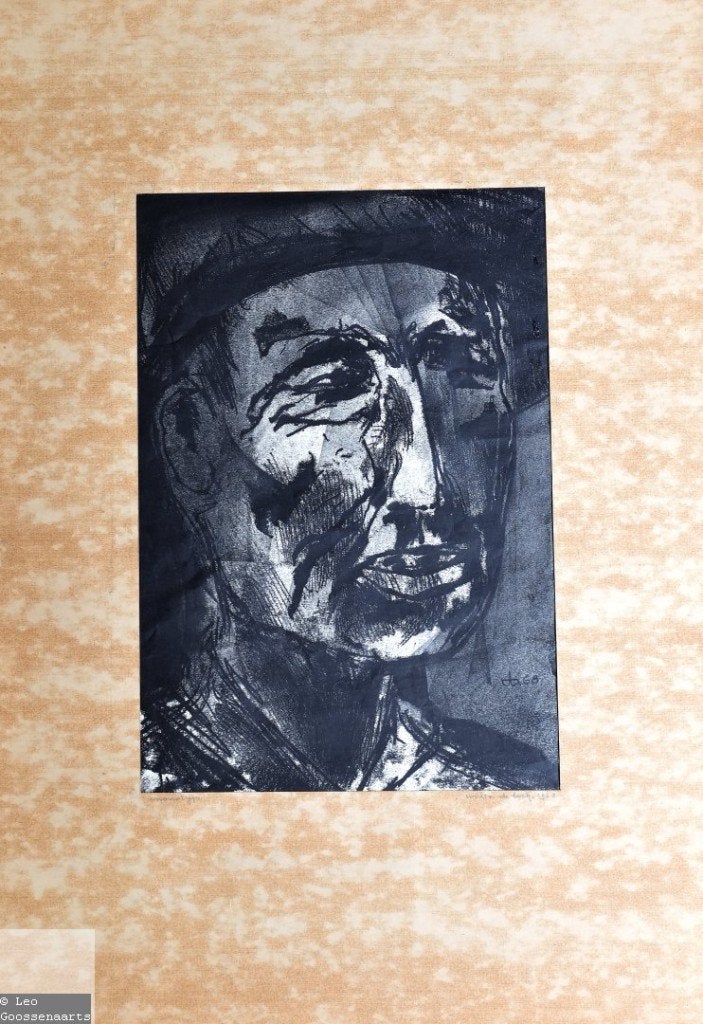 Walter de Bock - 3 werken in houtskool - monotype-gesigneerd, Antiquités & Art, Enlèvement ou Envoi, Dessin, Dessin au fusain