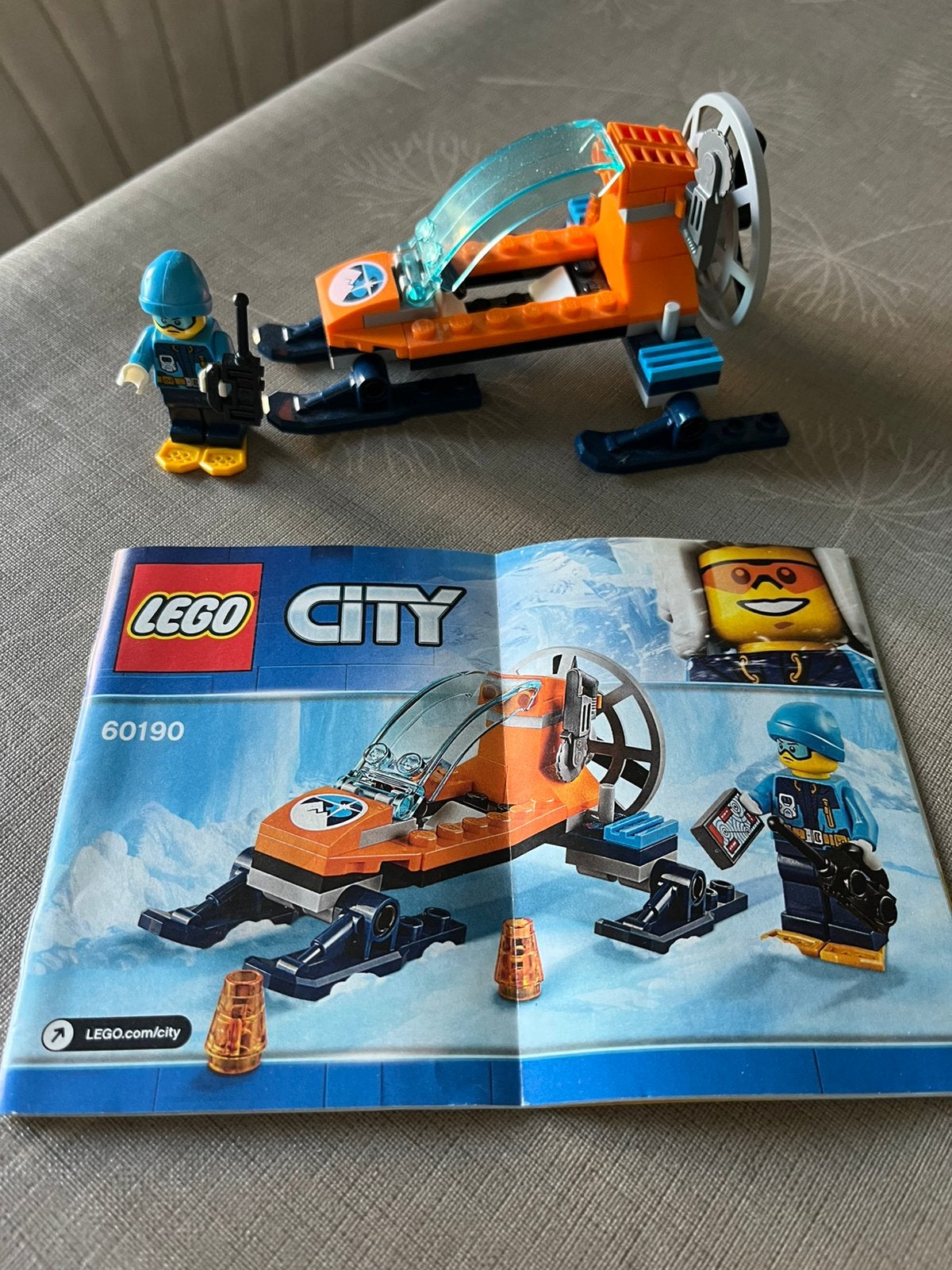 Lego poolreizigers 60190, Ophalen, Lego, Compleet, Complete set