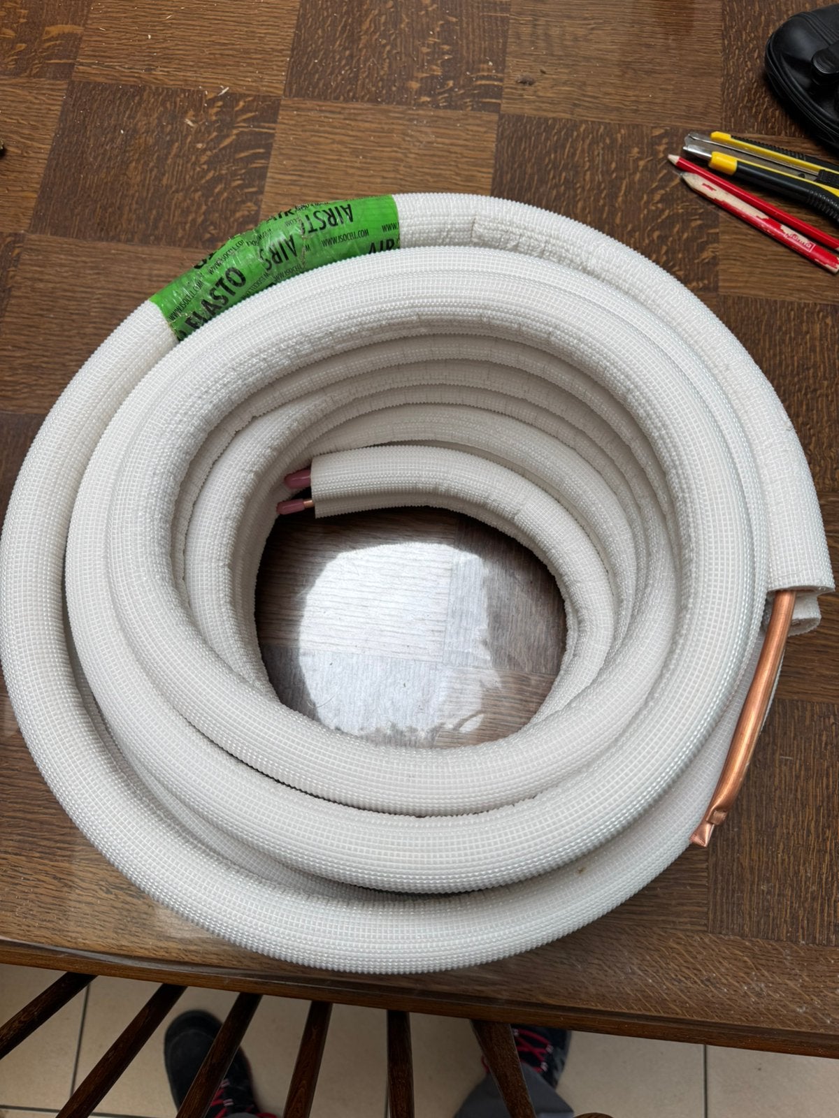 Conduite de refroidissement de la climatisation, 10 m, Electroménager, Climatiseurs, Enlèvement, Comme neuf