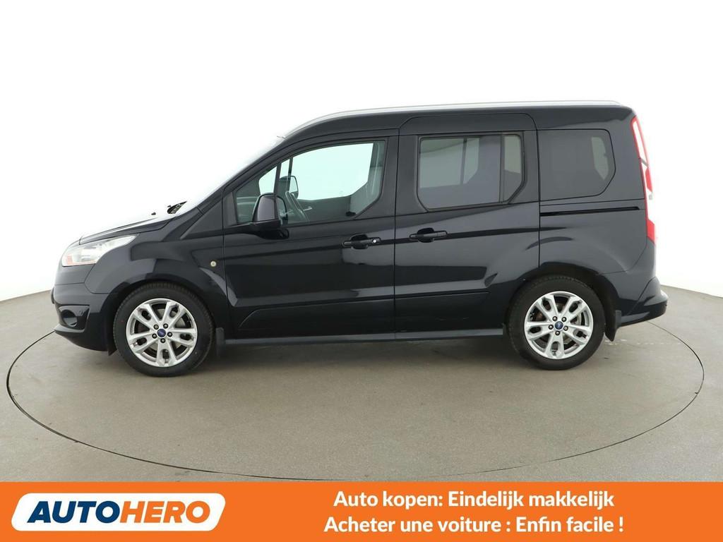 Ford Tourneo Connect 1.0 EcoBoost Titanium (bj 2015), Auto's, Voorwielaandrijving, Euro 5, Stof, Gebruikt