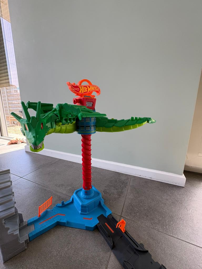 Hot Wheels City Air Attack, Ophalen, Zo goed als nieuw, Hot Wheels