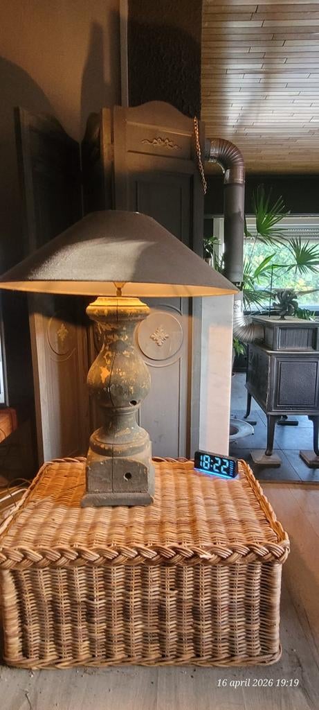 Unieke Aura Peeperkorn Balusterlamp - Stoer & Landelijk, Huis en Inrichting, Ophalen of Verzenden