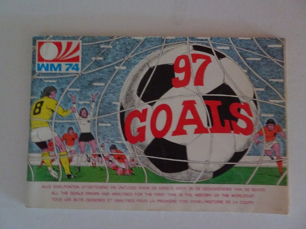 Broché football - World Cup Deutschland WM 74 - 97 Goals, Enlèvement ou Envoi, Utilisé
