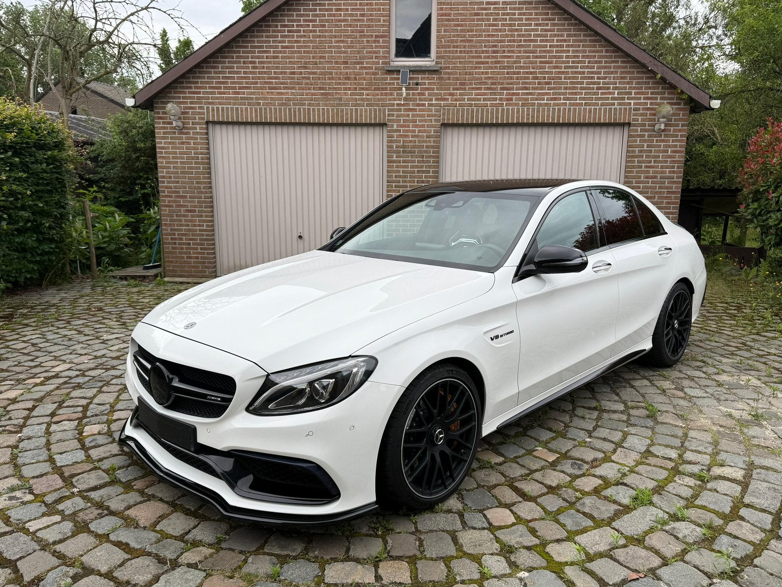 MERCEDES BENZ C63 S AMG 510 Pk Keramische ** Kuipstoelen **, Auto's, Mercedes-Benz, Automaat, Achterwielaandrijving, 375 kW, Bluetooth
