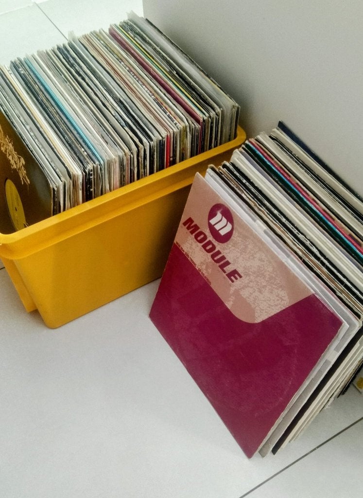 Groot techno, progressive, tech house vinyl lot 160 tal stks, Ophalen, LP, Gebruikt, Techno