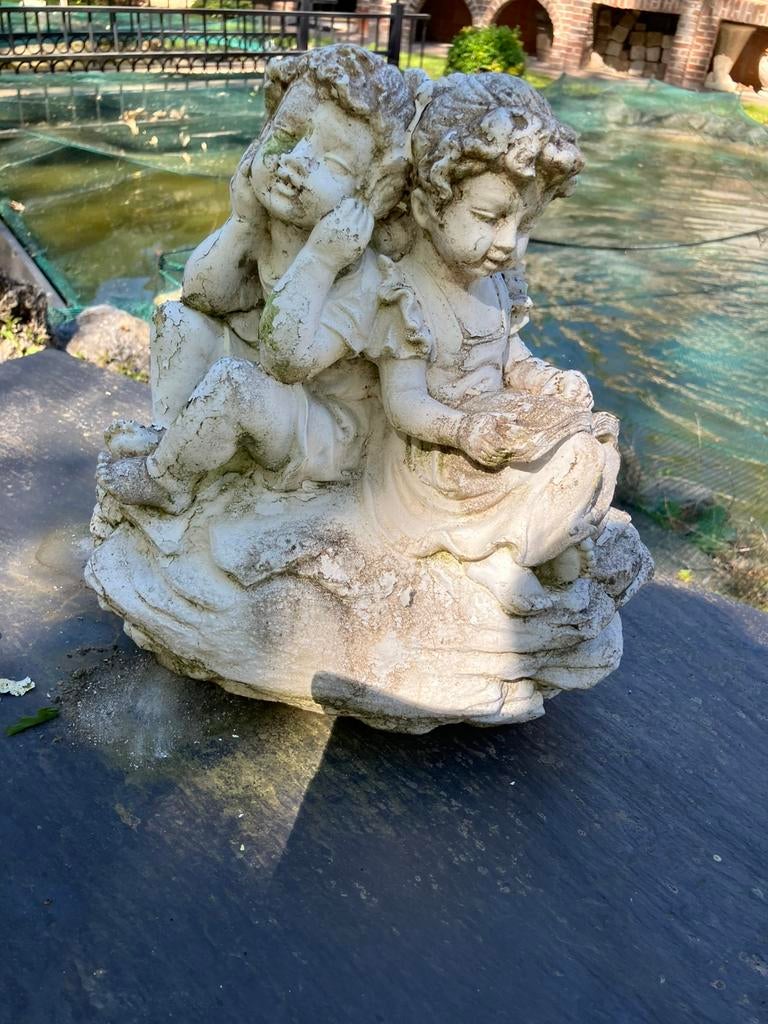 Tuinbeeld engelen, Ophalen, Gebruikt