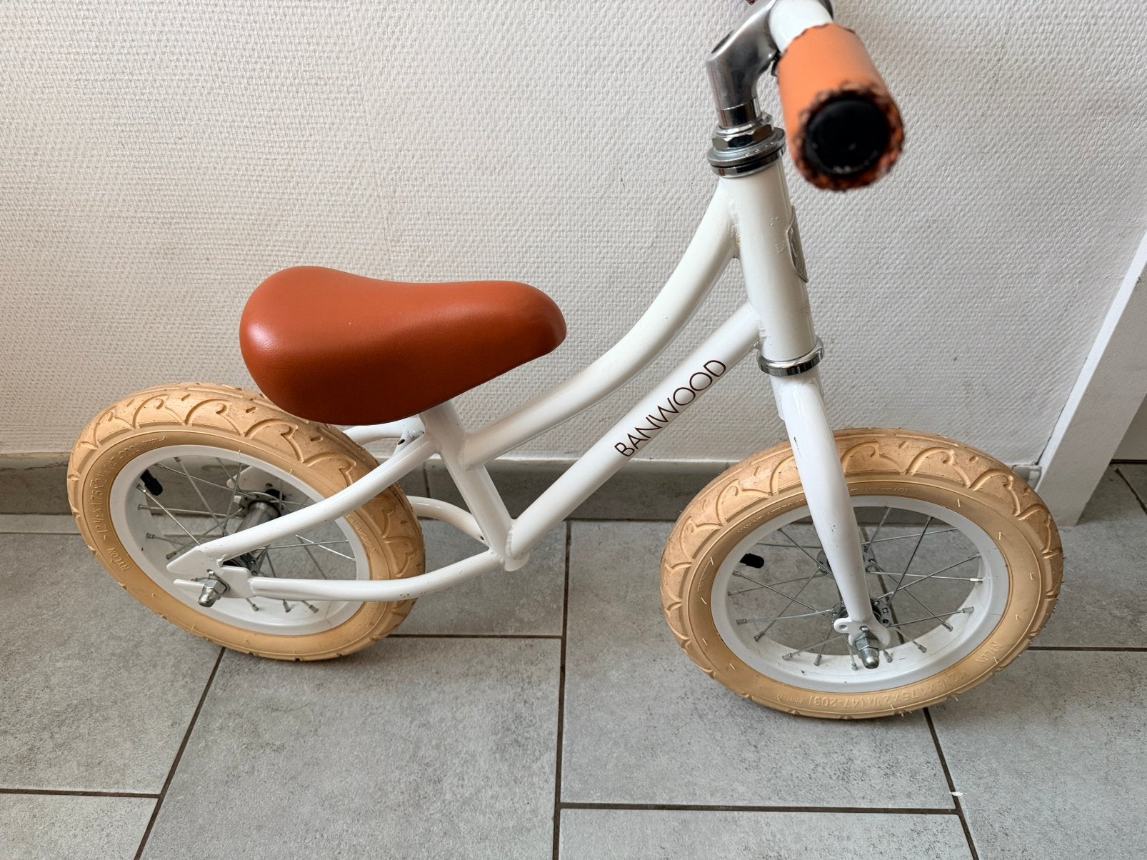 Bandwood loopfiets, Kinderen en Baby's, Ophalen, Zo goed als nieuw, Loopfiets