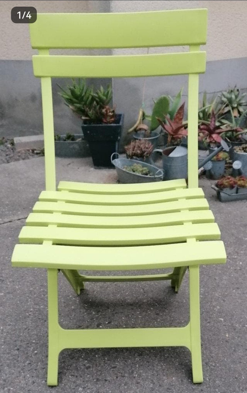 Tuinstoel, Tuin en Terras, Ophalen, Zo goed als nieuw, Inklapbaar