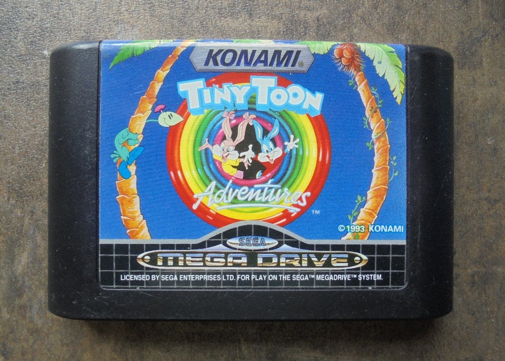 Tiny Toon Adventures voor Sega Mega Drive (zie foto's), Games en Spelcomputers, Games | Sega, Avontuur en Actie, Gebruikt, 1 speler