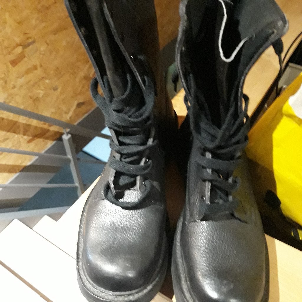 militaria, Zwart, Boots, Nieuw, Ophalen of Verzenden