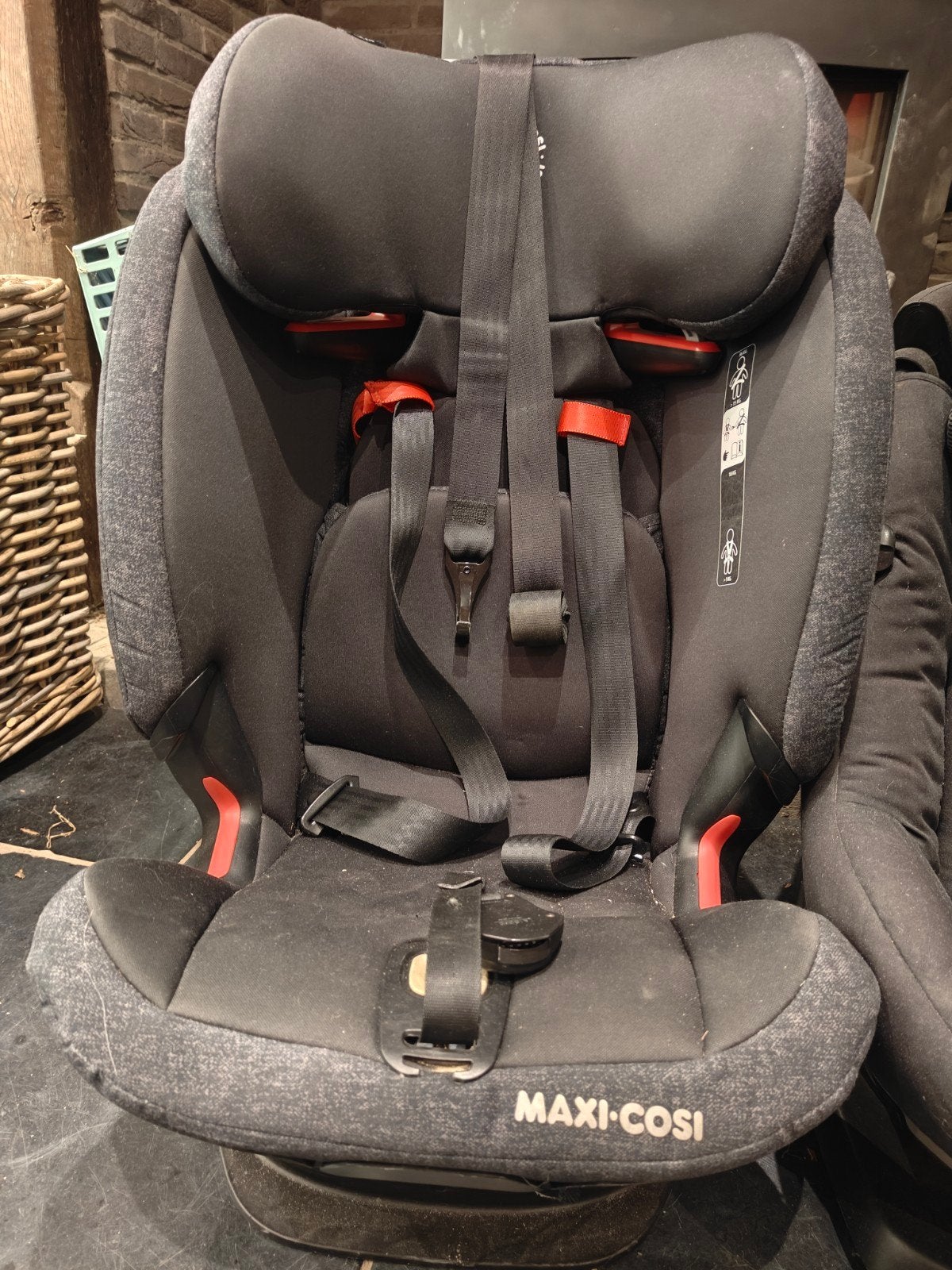 Autostoelen maxi-cosi titan pro en axissfix, Enlèvement, Utilisé, Maxi-Cosi, Isofix