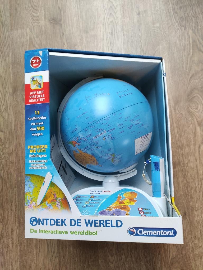 Interactieve wereldbol Clementoni, Ophalen, Nieuw, Ontdekken, Met geluid