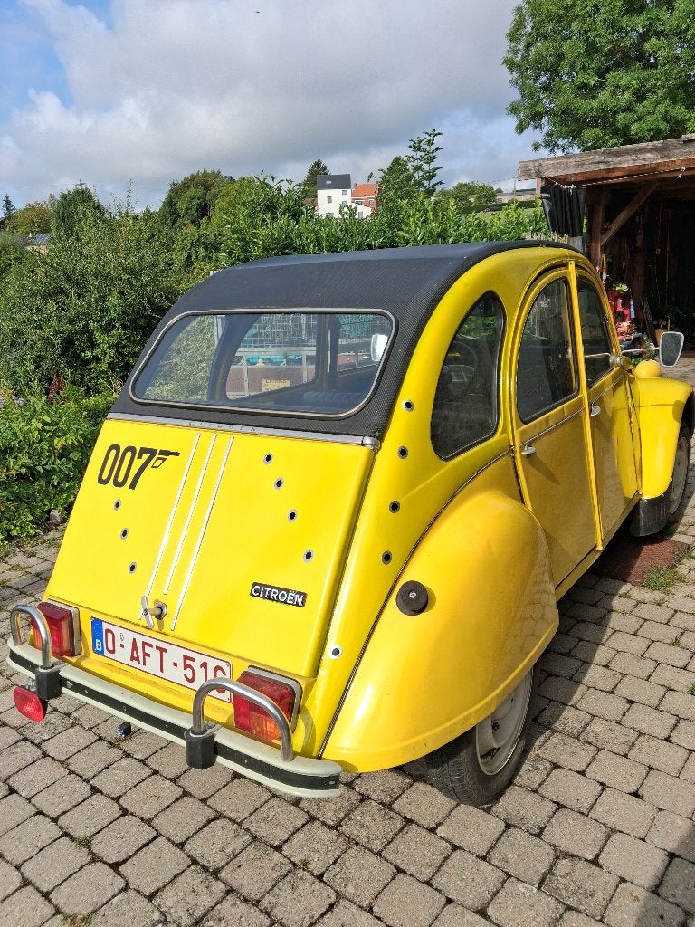 2cv a vendre, Autos, Citroën, Achat, 602 cm³, Jaune, Boîte manuelle