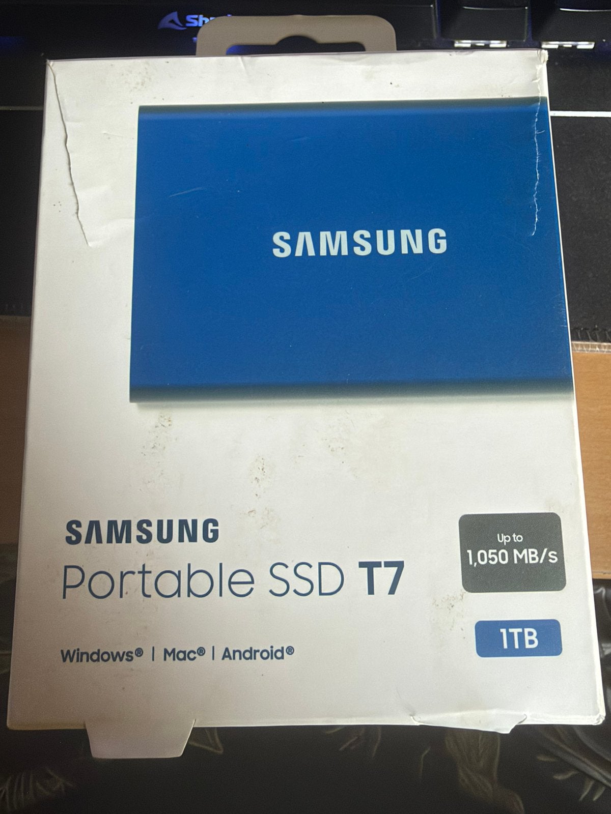 Samsung ssd T7 weinig gebruikt, Computers en Software, Ophalen, Zo goed als nieuw, SSD