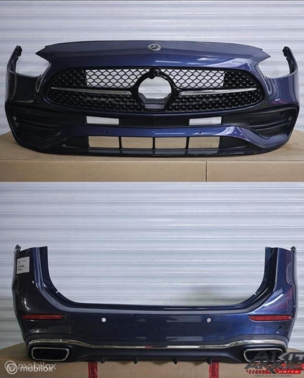 Mercedes c-klasse Bumper voor bumper achter W206 amg line, Utilisé, Avant, Enlèvement ou Envoi, Pare-chocs
