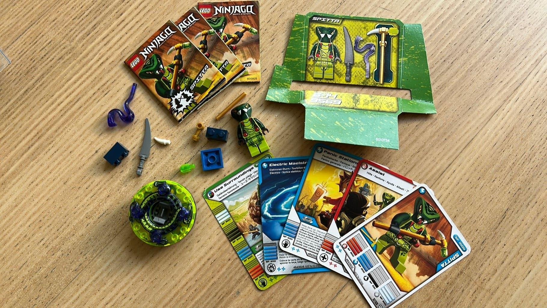 Lego Ninjago 9569, Spinners, complet, Enlèvement ou Envoi, Lego, Ensemble complet, Instructions incluses