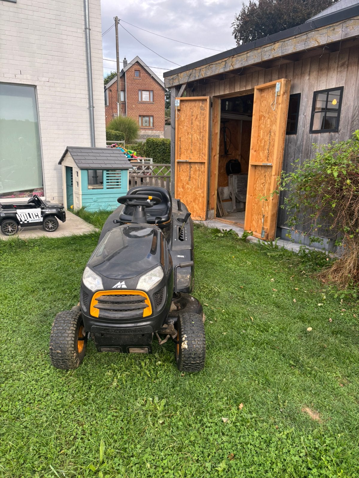 McCulloch M115-77TC tracteur de jardin, Enlèvement, Comme neuf