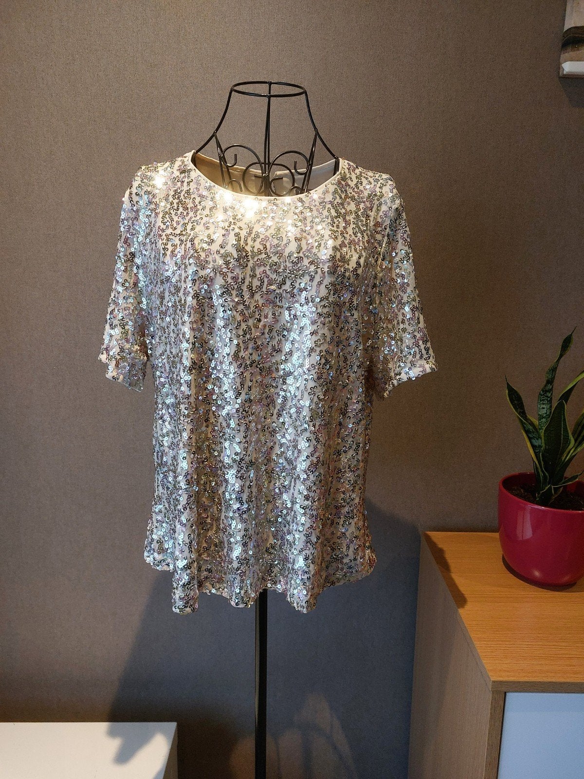 feestelijke top ulla popkin 46/48, Kleding | Dames, Ophalen of Verzenden