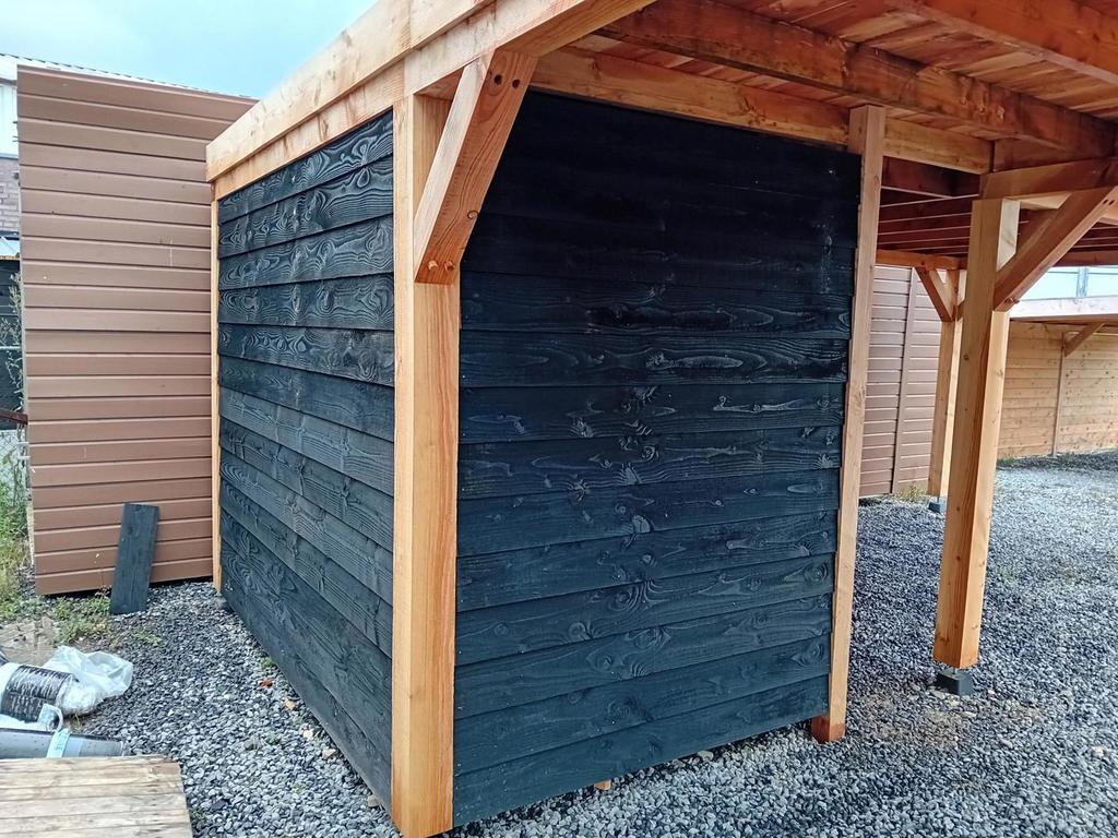 Hoek overkapping carport, Tuin en Terras, Ophalen, Zo goed als nieuw, Carport