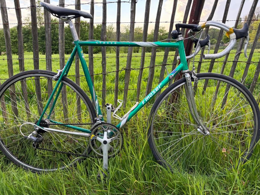 F Moser Shimano Exage maat 60 koersfiets, Fietsen en Brommers, Ophalen, Zo goed als nieuw