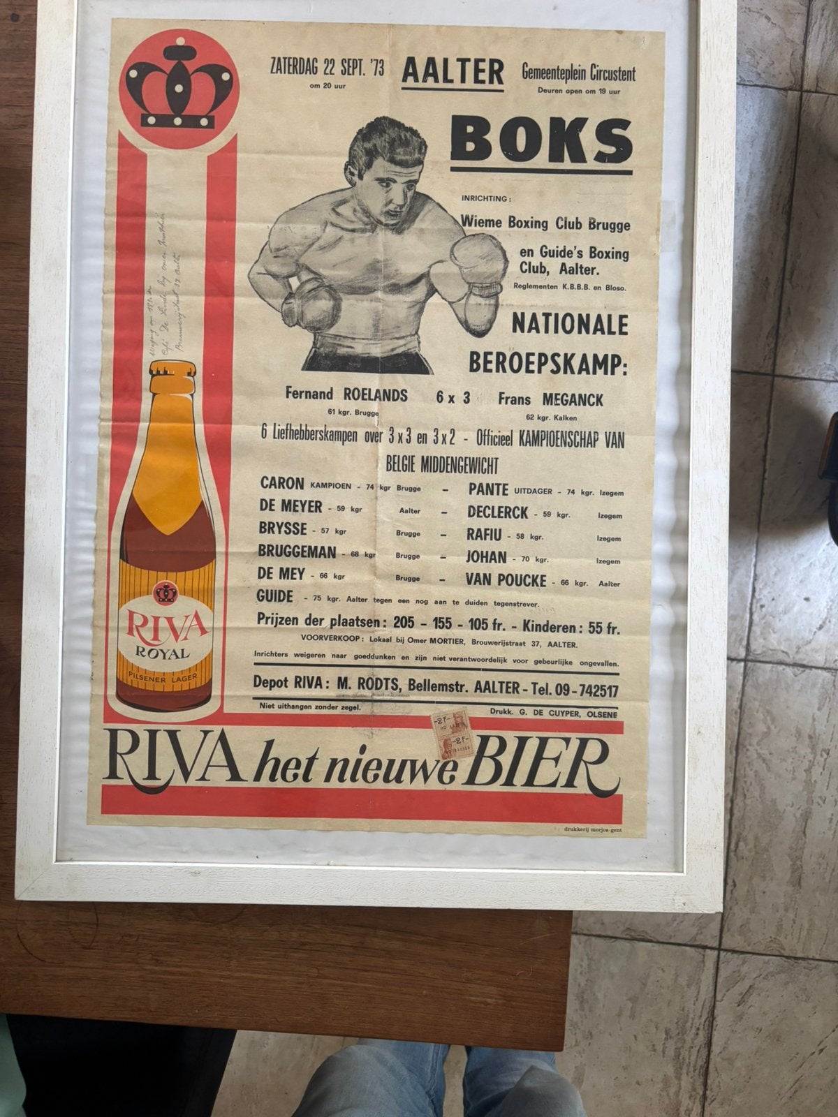Affiche, Collections, Enlèvement