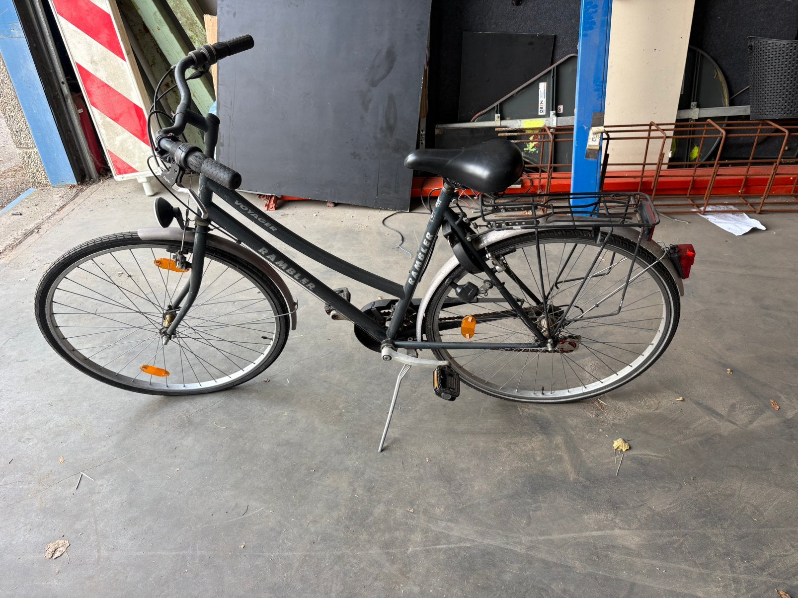 Dames fiets, Ophalen, Gebruikt