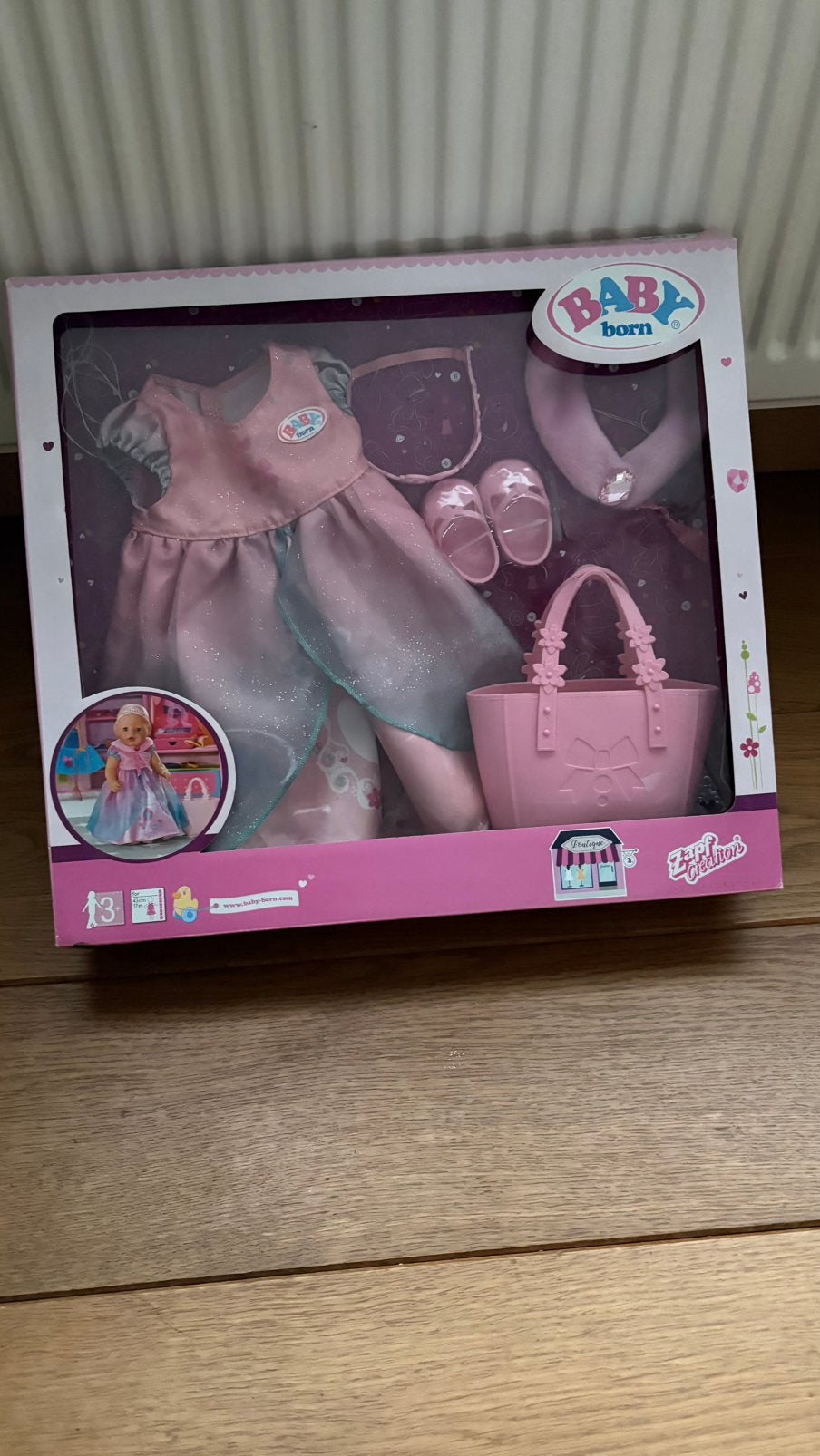 Kledingset babyborn pop, Kinderen en Baby's, Ophalen of Verzenden, Zo goed als nieuw