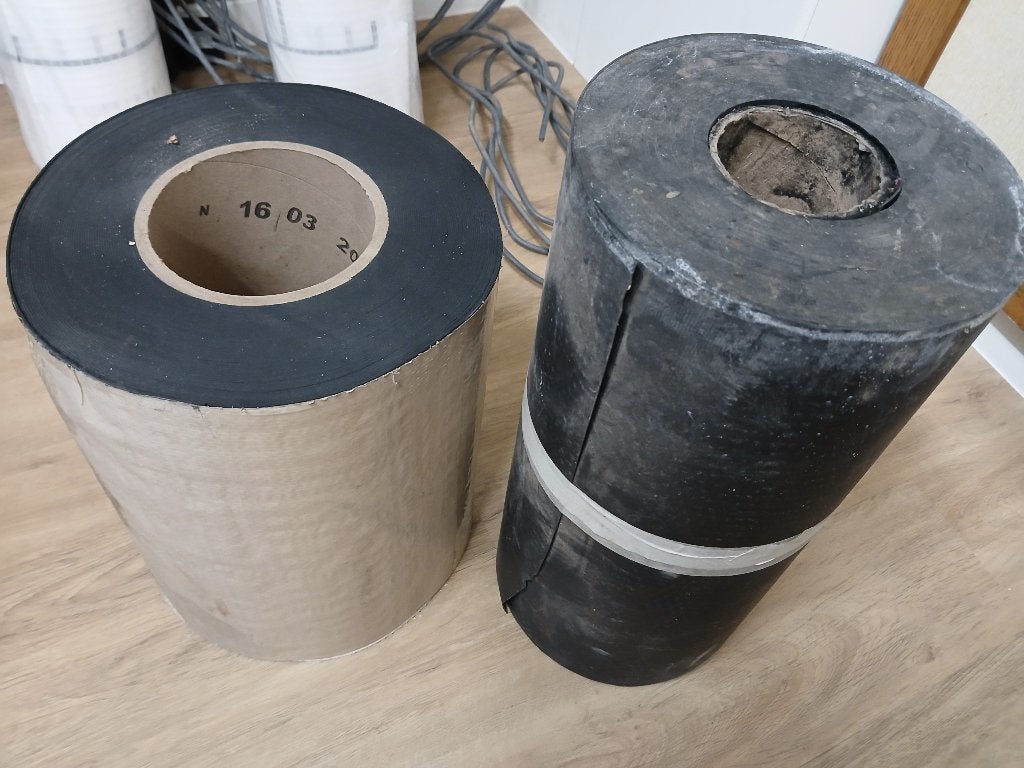 EPDM op rol 120cm x 6m / 30cm x 30.5m / 40cm x 25m, Bricolage & Construction, Tuiles & Revêtements de toit, Neuf, Enlèvement, Autres types