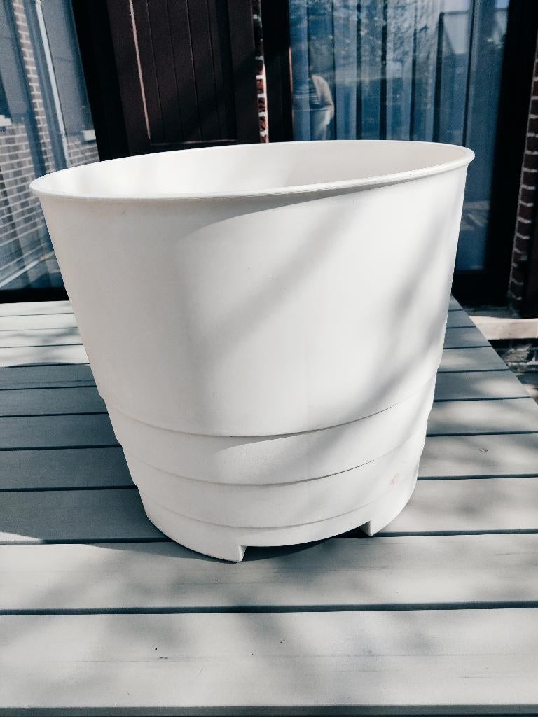 Plastic bloempotten, 40 cm ou plus, Rond, Synthétique, Enlèvement