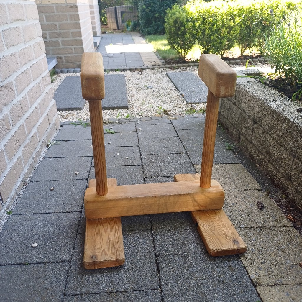 Dubbel acrosteuntje, Sport en Fitness, Turnen, Ophalen, Zo goed als nieuw