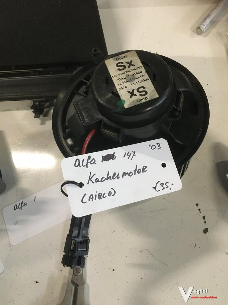 Alfa 147 2003 Kachelmotor (airco), Auto-onderdelen, Airco en Verwarming, Gebruikt, -, -, Ophalen of Verzenden
