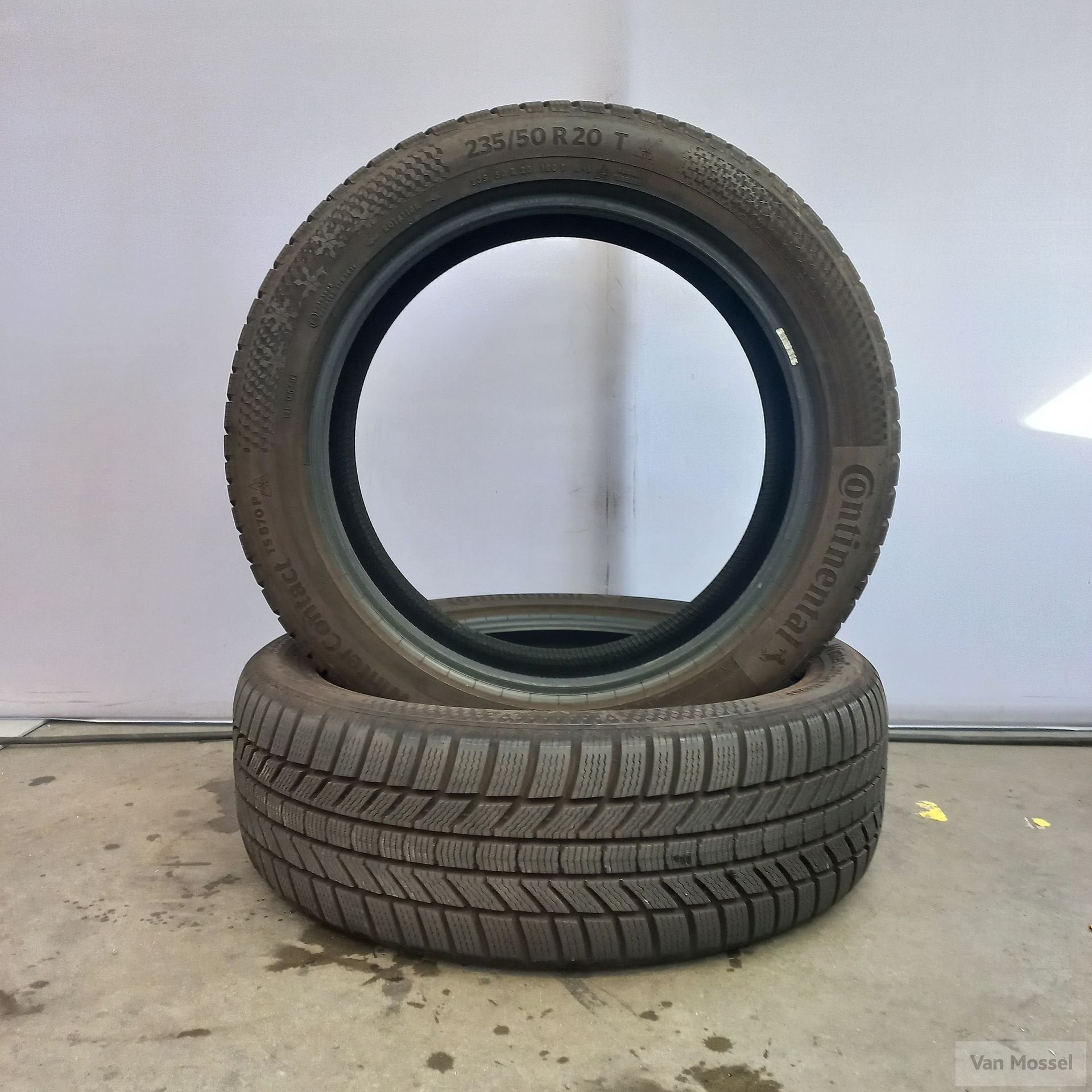 Continental Wintercontact TS870P 235/50/R20 100T, Gebruikt, -, -, 235 mm