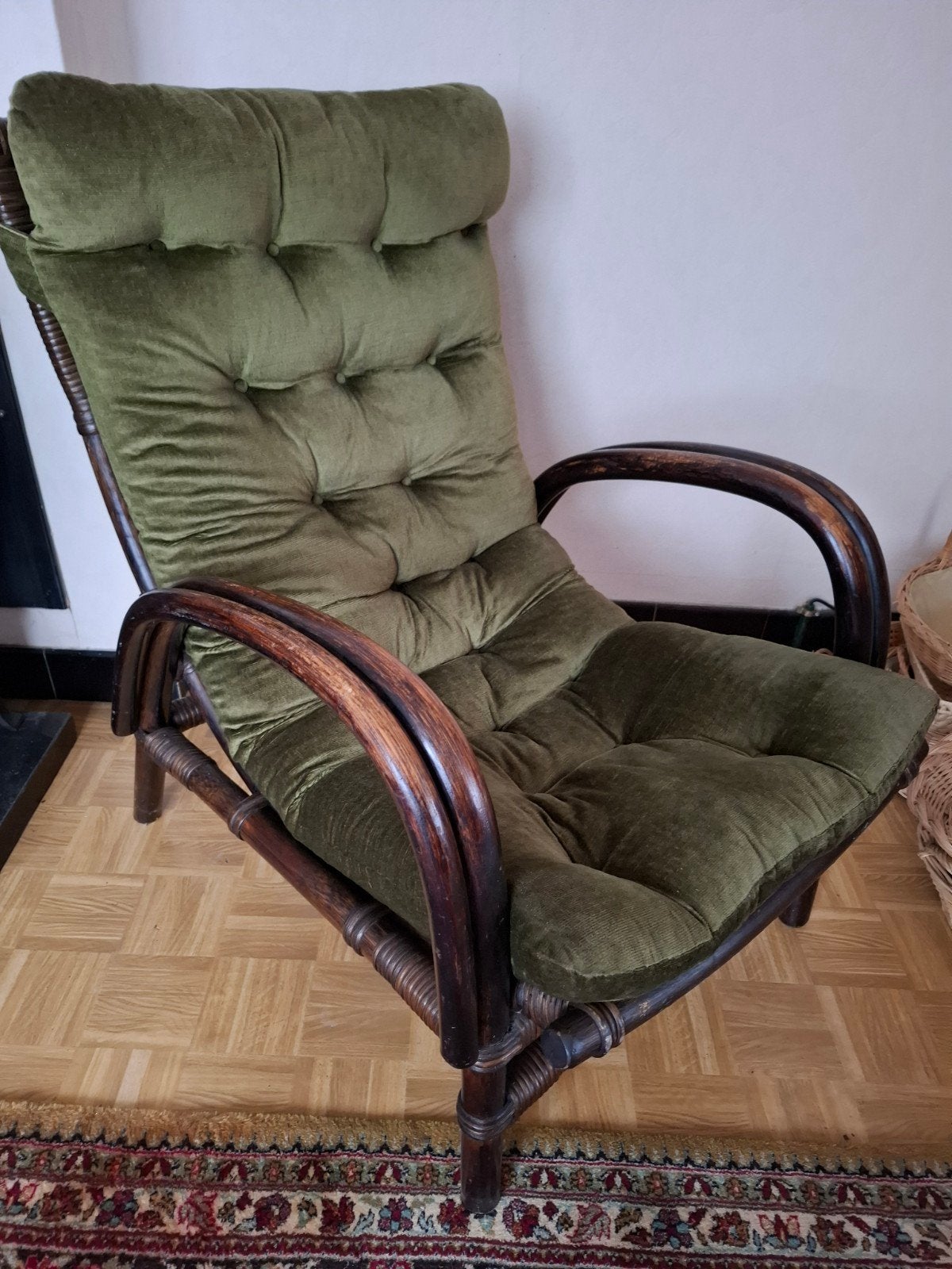 Rotan zeteltje, Ophalen