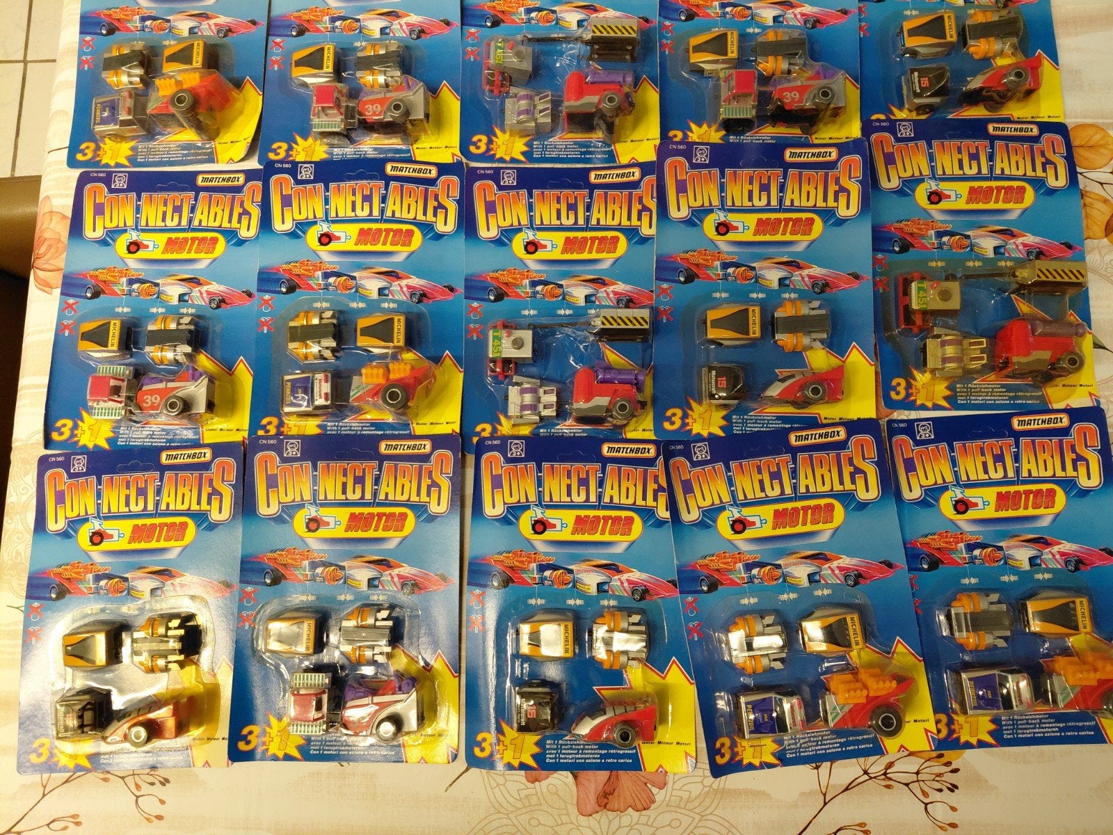 Matchbox connectables, Ophalen