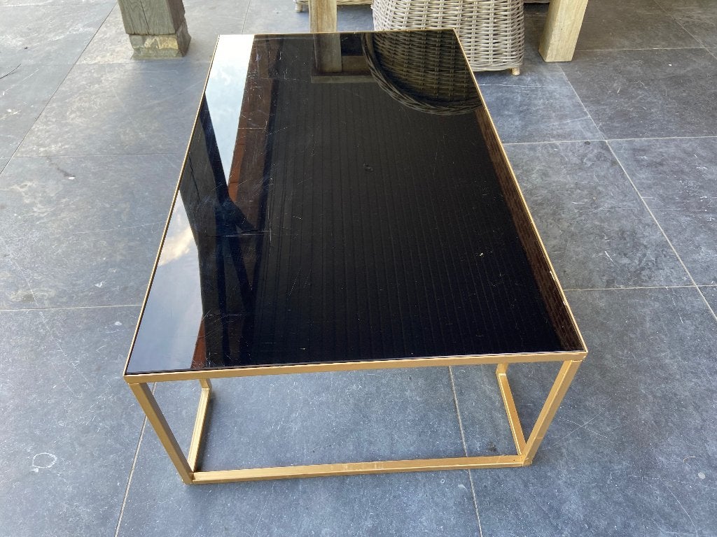 Salontafel, Verre, 50 à 100 cm, Enlèvement, Utilisé