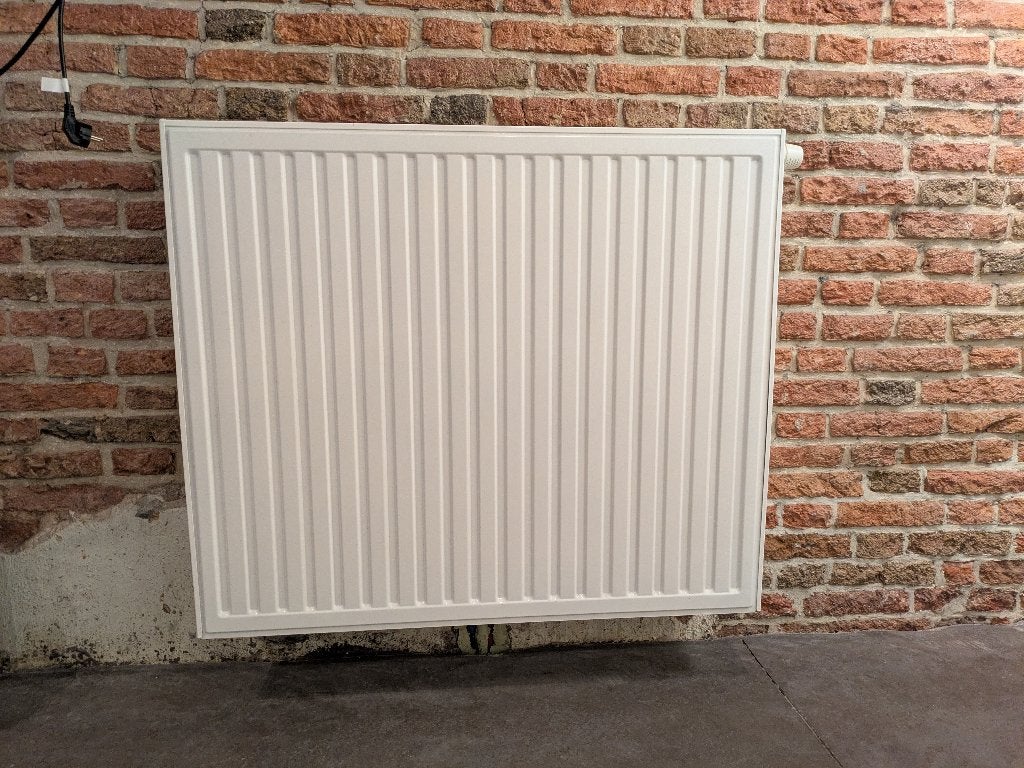 Radiateur Radson Integra E-Flow + vanne thermostatique, Bricolage & Construction, Comme neuf, Enlèvement, Radiateur, 60 à 150 cm
