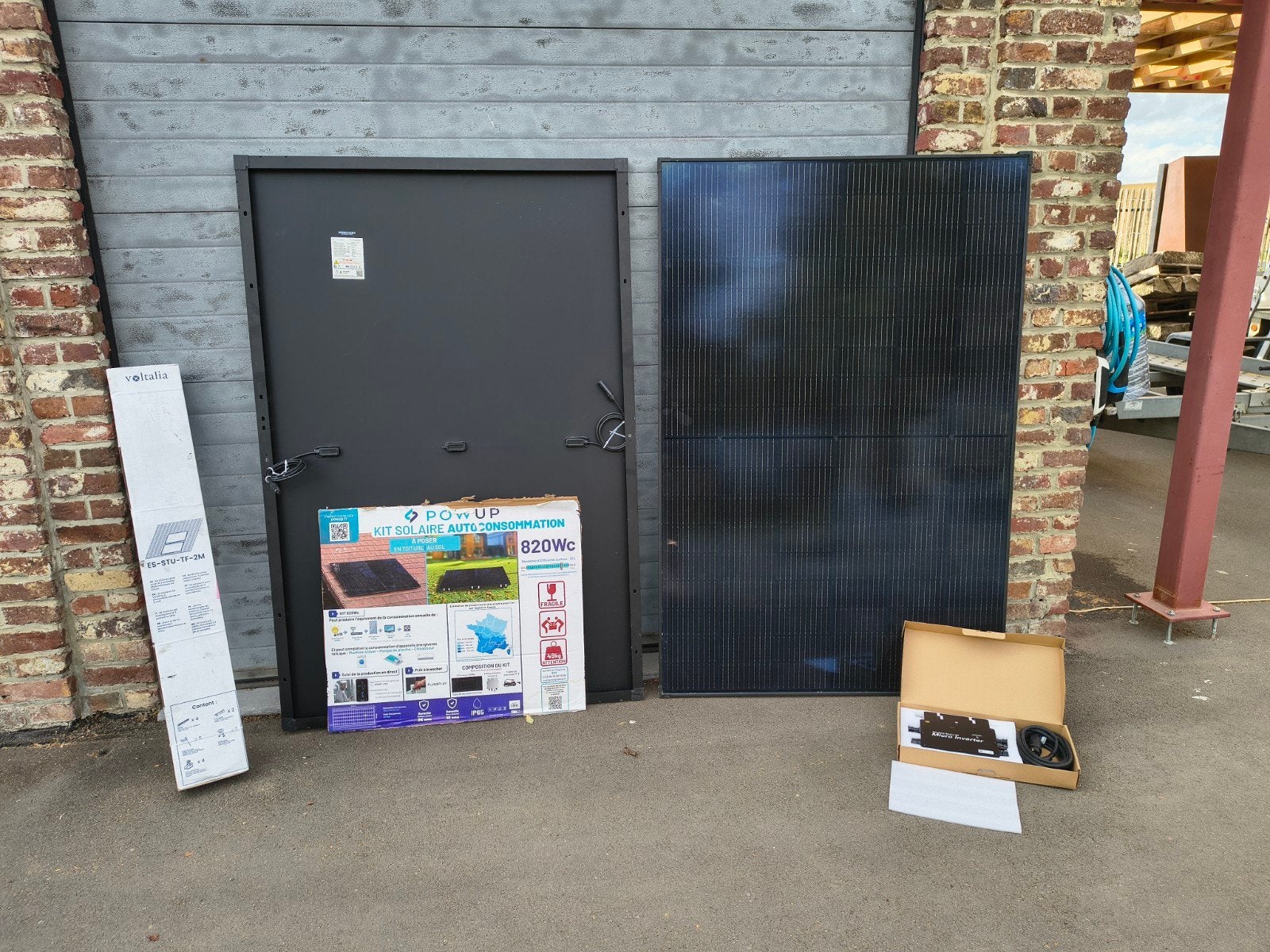 kit solaire plug and play, Enlèvement, Neuf, Système complet