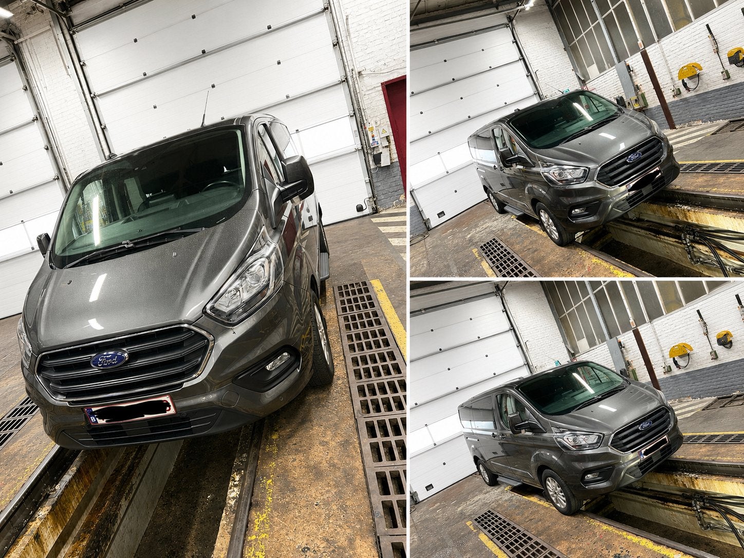 Ford transit dubbele cabine, Autos, Argent ou Gris, Euro 6, Entreprise, Noir