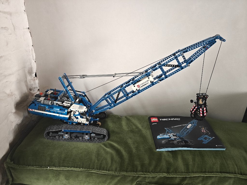 Lego Crawler crane 42042, Compleet, Lego, Ophalen of Verzenden, Zo goed als nieuw
