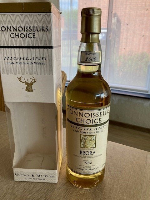 Whisky Brora 1982 - 2006, Collections, Vins, Enlèvement ou Envoi, Pleine, Comme neuf, Autres types