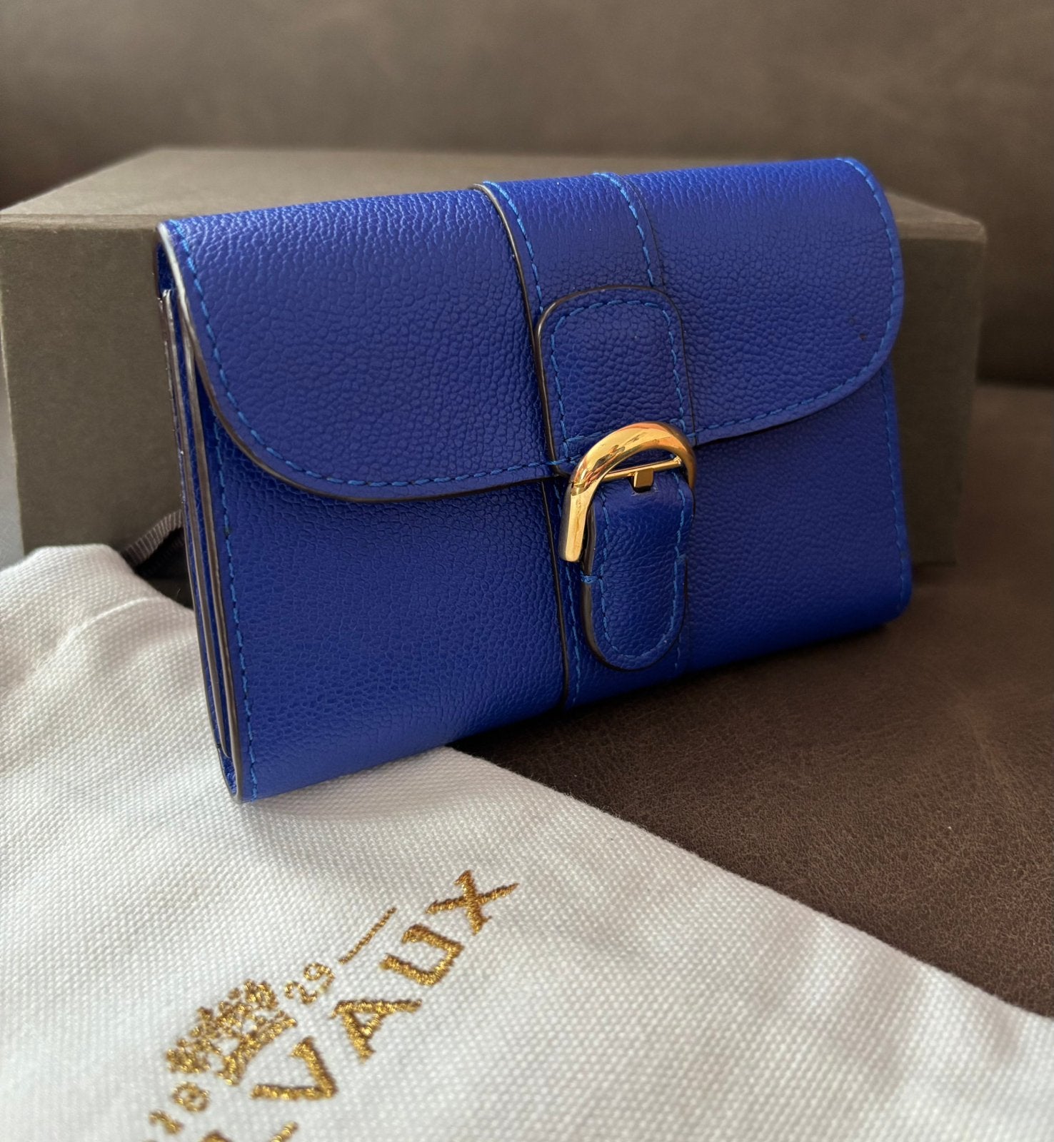 Delvaux portemonnee, Enlèvement ou Envoi, Comme neuf