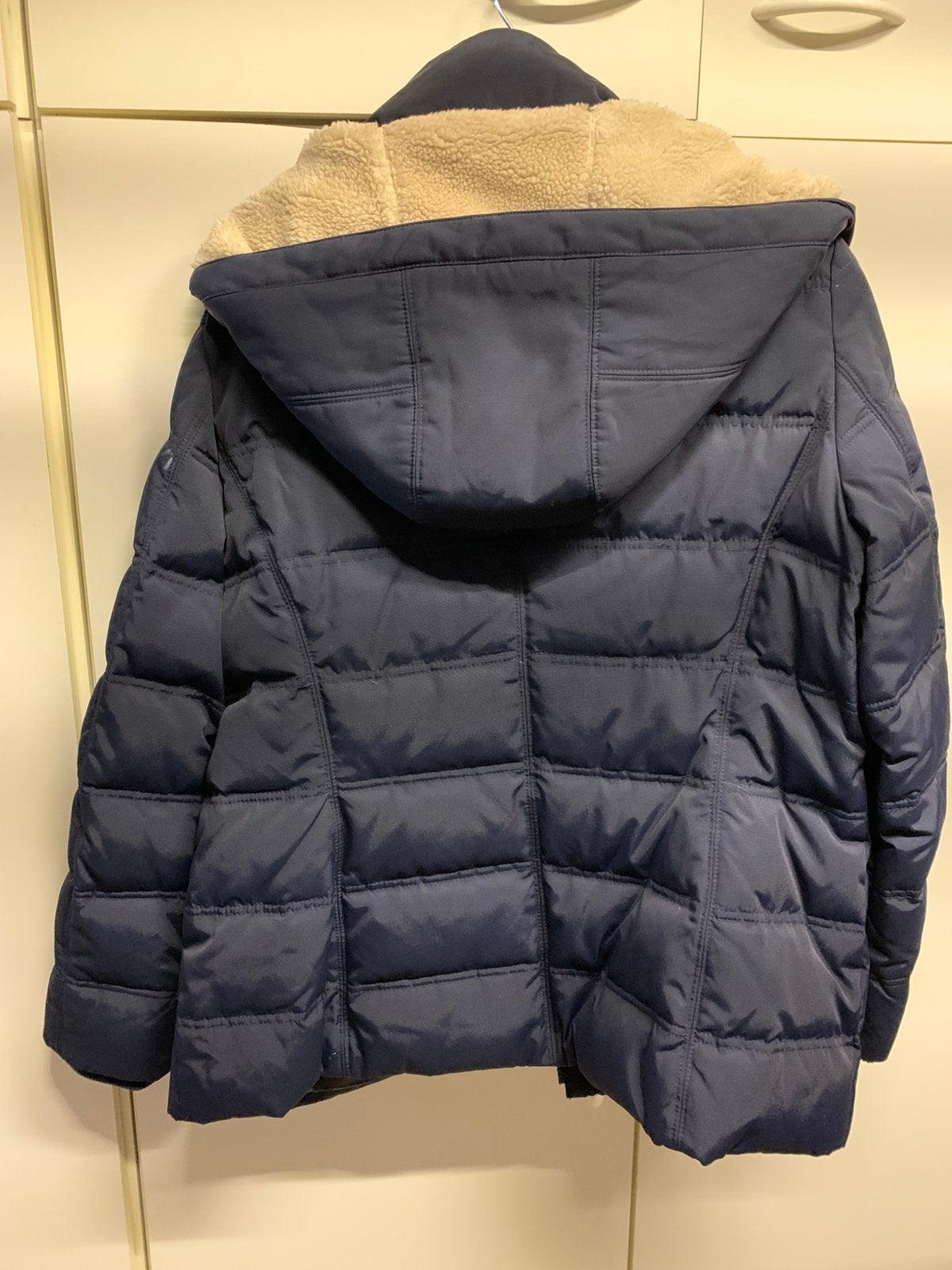 Winterjas, Kleding | Dames, Ophalen, Zo goed als nieuw, Maat 46/48 (XL) of groter, Blauw