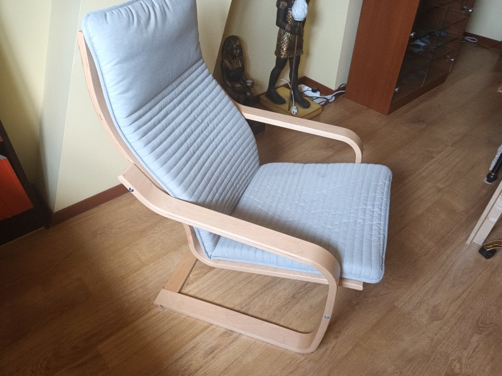 Fauteuil (IKEA - POÄNG), 75 à 100 cm, Comme neuf, Enlèvement, 50 à 75 cm