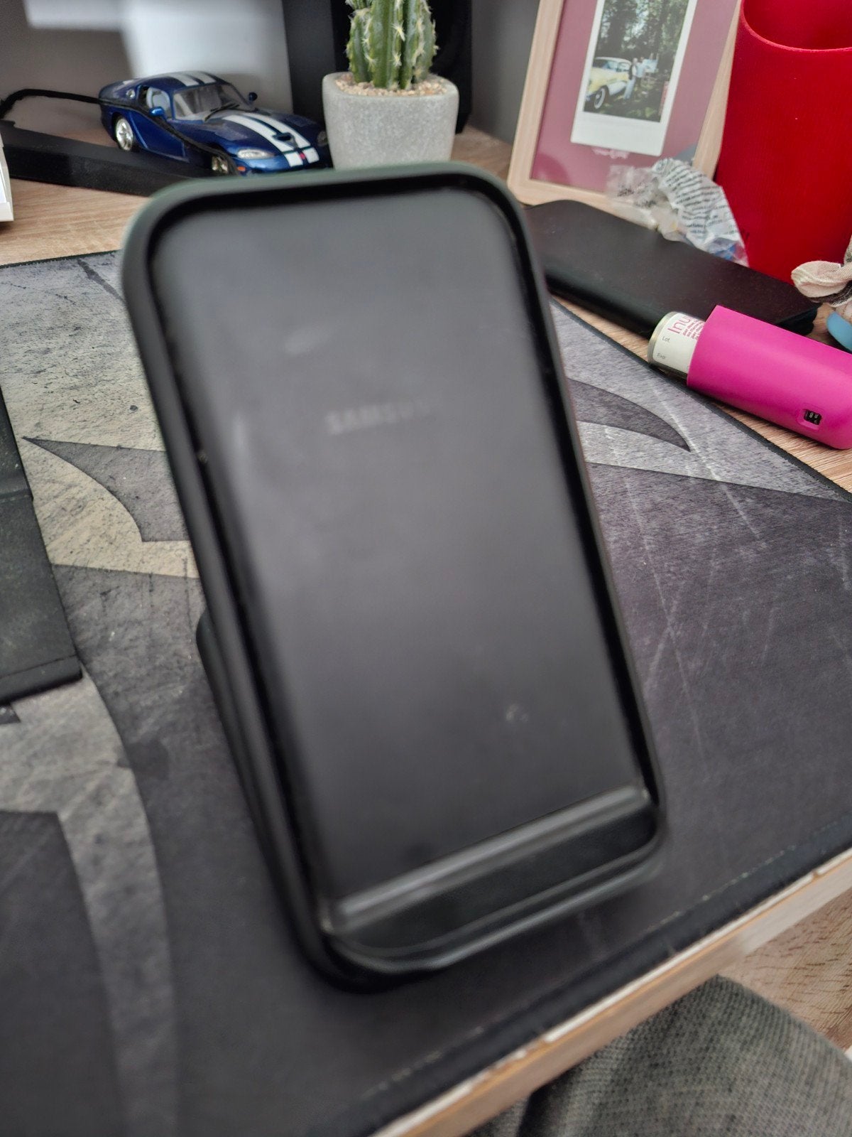 Samsung Wireless Charger Stand - Draadloze Oplader - 15W - Z, Telecommunicatie, Ophalen, Gebruikt, Samsung