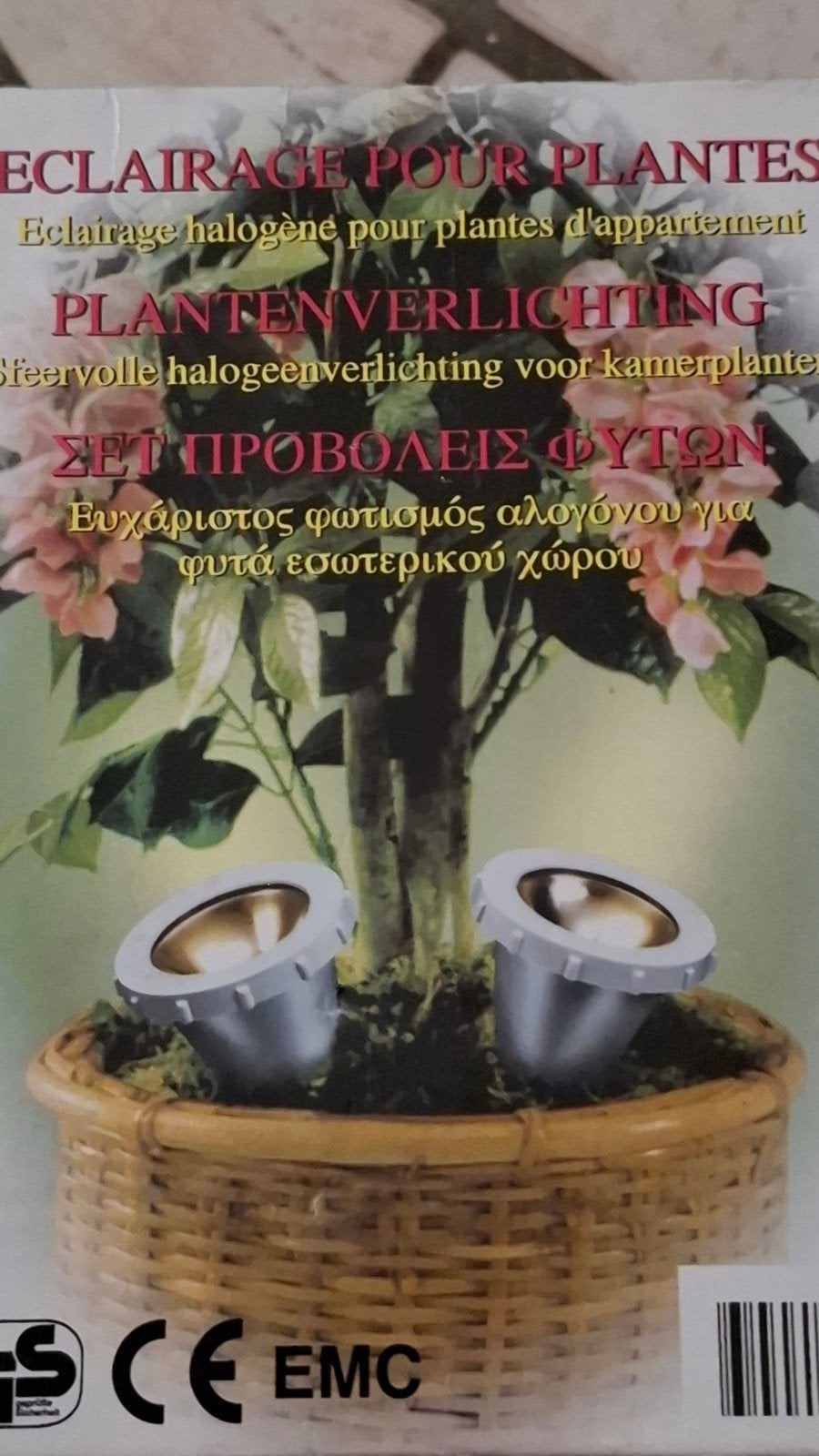 Eclairage pour plantes, Enlèvement