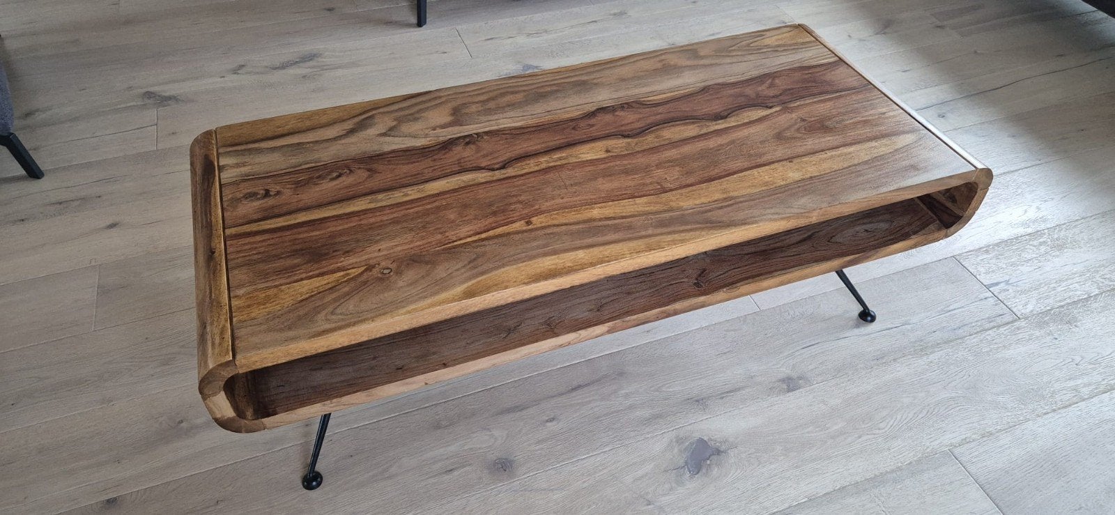 Indonesische salontafel, Huis en Inrichting, Ophalen, Gebruikt, 100 tot 150 cm, 50 tot 100 cm